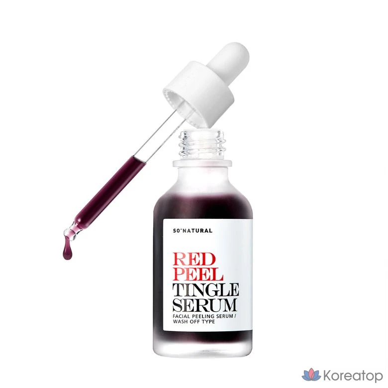Сыворотка So Natural Red Peel Tingle Serum, 35 мл, 1 шт.