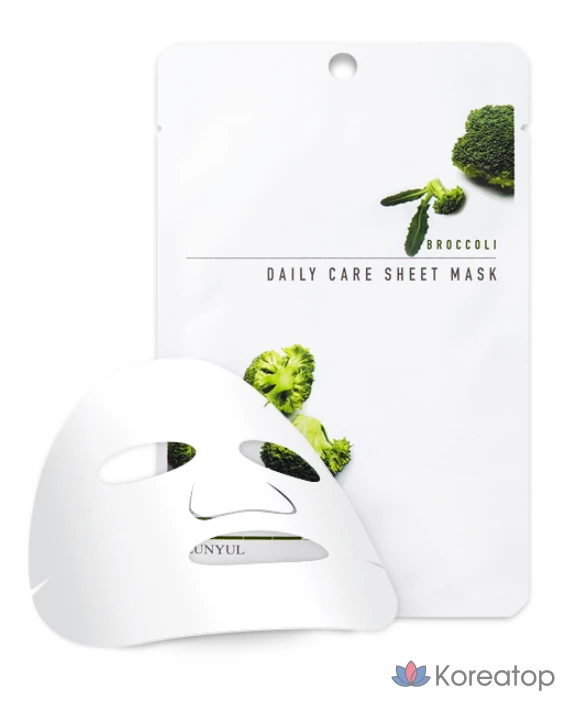 Тканевая маска для лица Eunyul Daily Care Sheet Mask 12 Types, 24 шт., фото 4