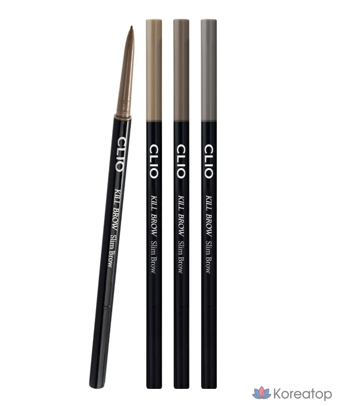 Карандаш для бровей Clio Kill Brow Slim Brow, оттенок 002 Mild Blondie, 0.024 г, 1 шт.