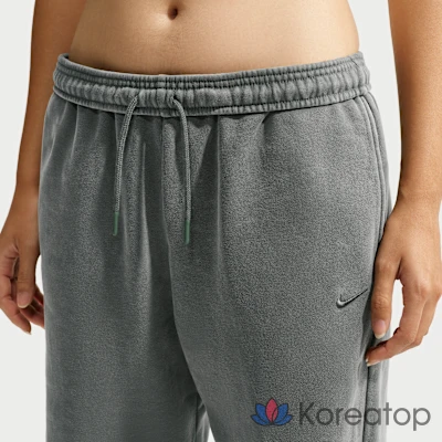 Брюки женские Nike Studio Fleece Medium Weight Oversized High-Rise Washed Cuff Pants, фото 6