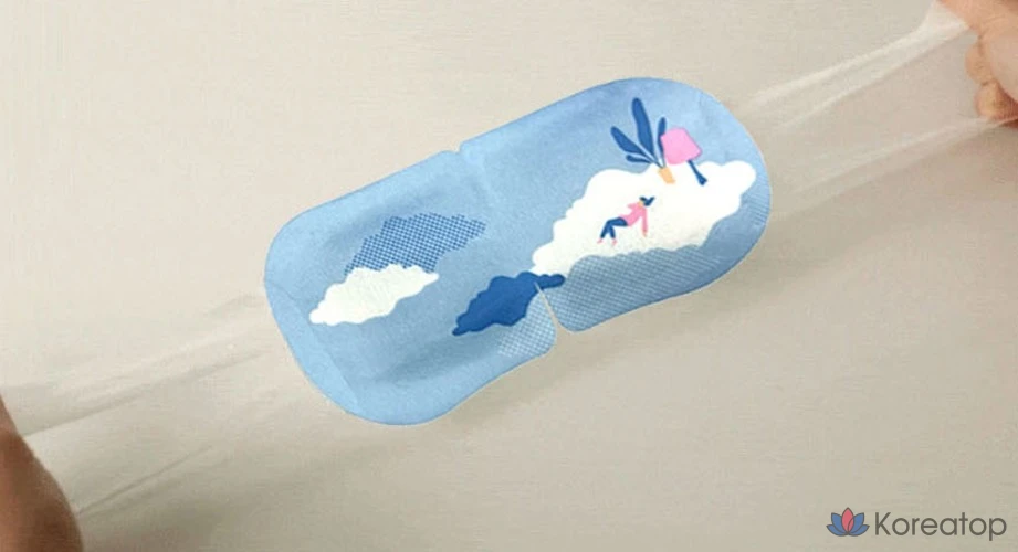 Тканевая маска для глаз Steambase Daily Eye Mask Cloud Blanket Scent, 60 шт., фото 7