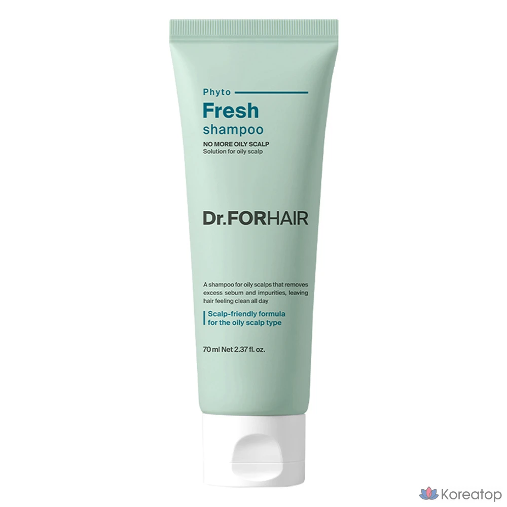 Шампунь для жирной кожи головы Dr.Forhair Phyto Fresh Scalp Shampoo, 70 мл, 1 шт.