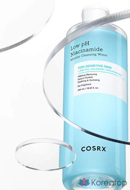 Мицеллярная вода COSRX Low pH Niacinamide Micellar Cleansing Water, 400 мл, 1 шт.