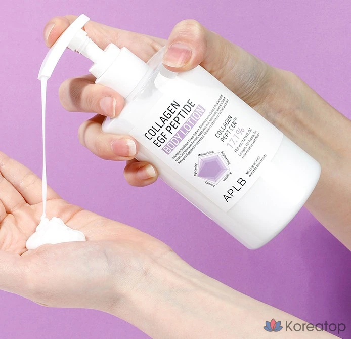 Боди-лосьон APLB Collagen EGF Peptide Body Lotion, 300 мл, 1 шт.