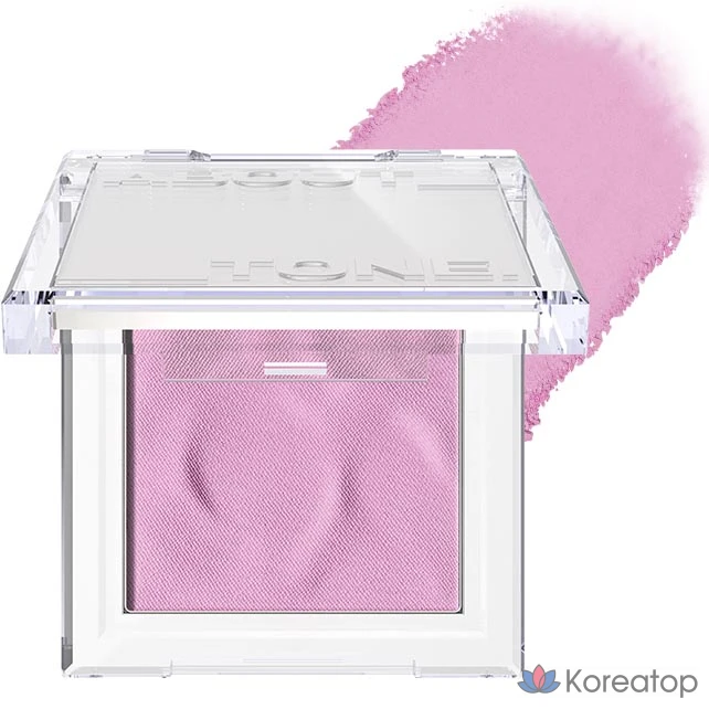 Румяна ABOUT TONE Fluffy Wear Blusher, оттенок 06 Mood Lavender, 4.3 г, 1 шт.