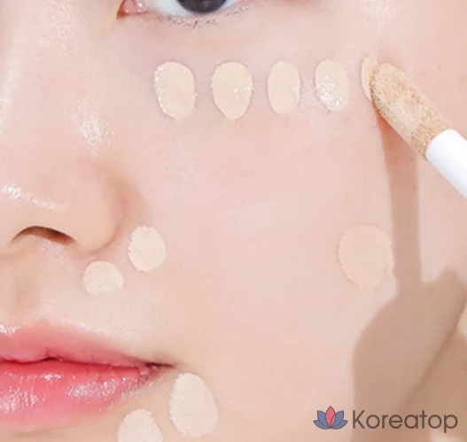 Консилер Luna Long Lasting Full Cover Big Concealer, оттенок 1 Vanilla, 40 г, 1 шт., фото 5