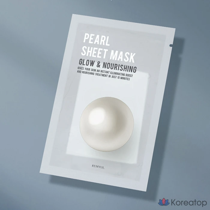 Тканевая маска для лица Eunyul Purity Pearl Mask, 30 шт., фото 3