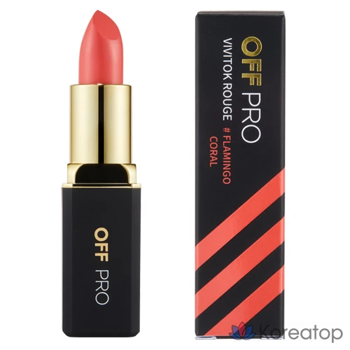 Тинт для губ Enough Off Pro BB Talk Rouge, оттенок Flamingo Coral, 3.6 г, 1 шт.