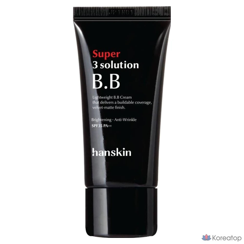 BB-крем Hanskin Super Three Solution BB Cream SPF35 PA++, оттенок Beige, 30 мл, 1 шт.