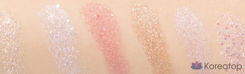 Тени для век ABOUT TONE Oh My Glitter Pop Eyeshadow, оттенок 02 My Fairy, 1 шт.