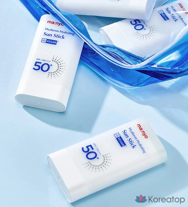 Солнцезащитный стик Manyo Factory Hyaluron Hydrating Sun Stick SPF50+ PA++++, 18 г, 1 шт.