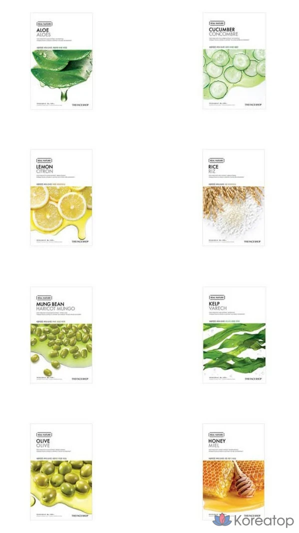 Тканевая маска для лица The Face Shop Real Nature Lemon Mask Sheet, 30 шт., фото 3