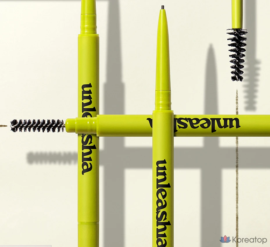 Карандаш для бровей Unleashia Shaper Defining Eyebrow Pencil, оттенок No 3 Taupe Gray, 0.025 г, 1 шт.