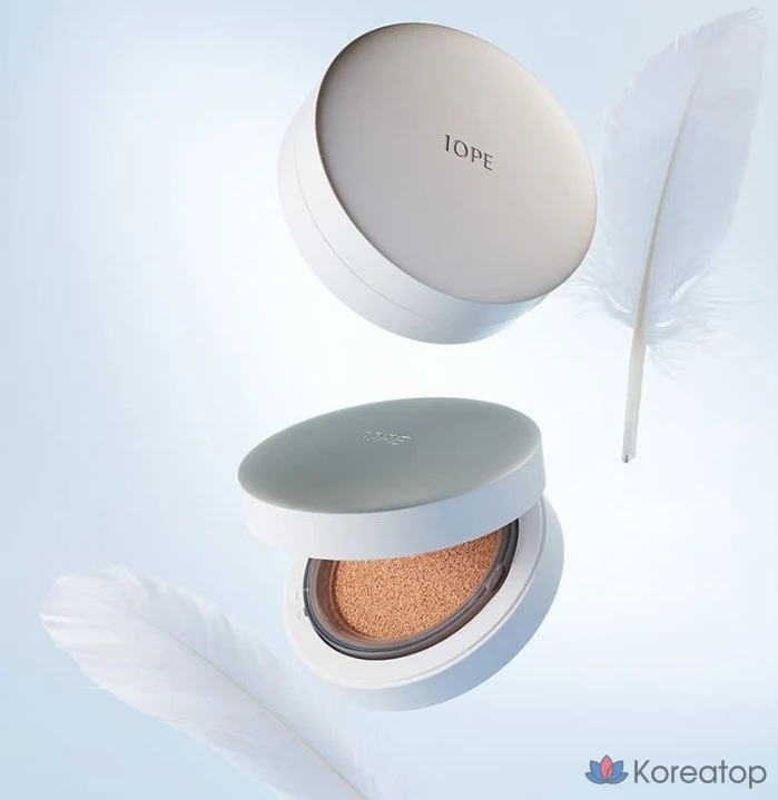 Кушон IOPE 5.5th Gen Cover Air Cushion Foundation, оттенок 21C Cool Vanilla, 15 г, 1 шт., фото 8