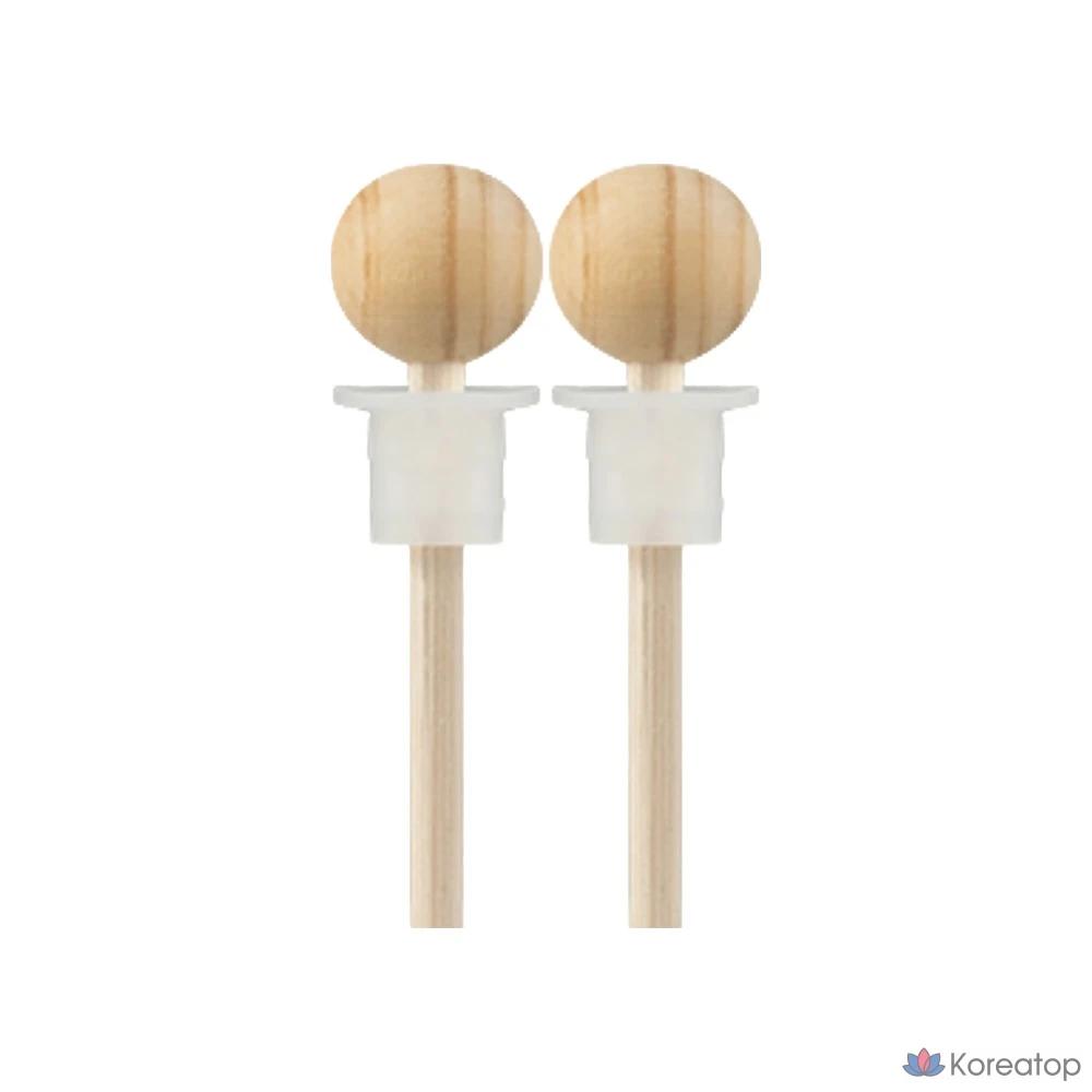 Набор для ухода Kundal Perfume Car Diffuser 75ml 2p + Wood Ball Stick 2p Set, оттенок Pear & Freesia, 1 шт., фото 2