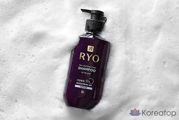 Шампунь Ryo Jayangyunmo 9EX для жирной кожи головы, 400 мл, 1 шт.