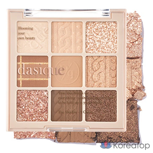 Тени для век Dasique Shadow Palette, оттенок 15 Beige Knit, 1 шт.