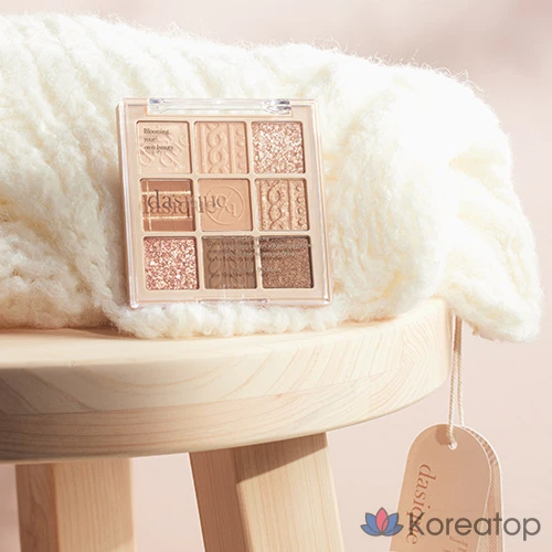Тени для век Dasique Shadow Palette, оттенок 15 Beige Knit, 1 шт., фото 3
