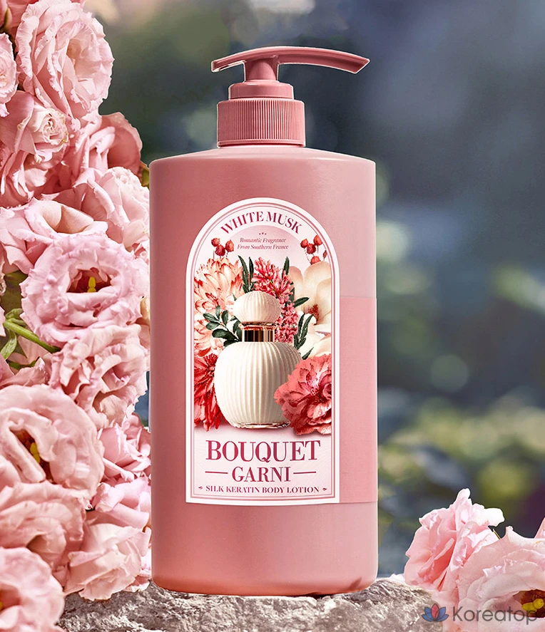 Лосьон для тела Bouquet garni Moisture Body Lotion, аромат White Musk, 1 л, 1 шт.