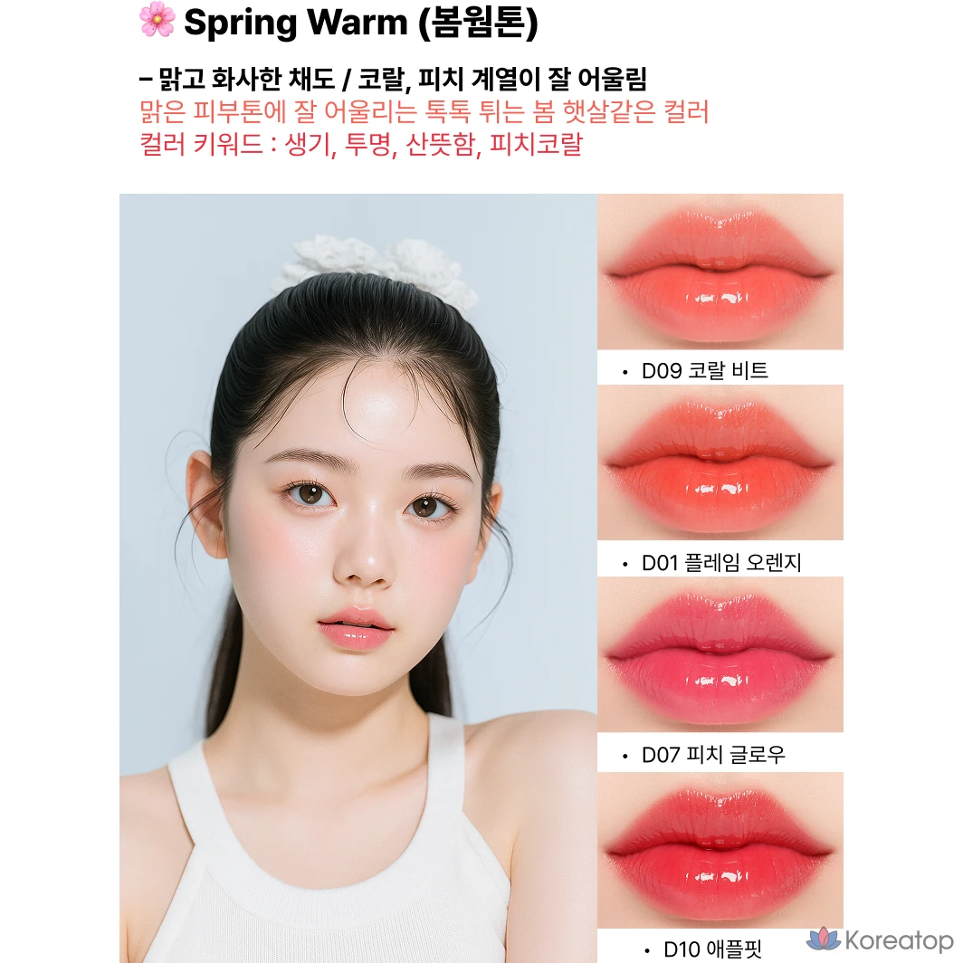 Тинт для губ YNM Dodo Lip In Tune Performance Lip Score Gloss In Matte Velvet Tint, оттенок D10 Apple Fit, 4 г, 1 шт., фото 7