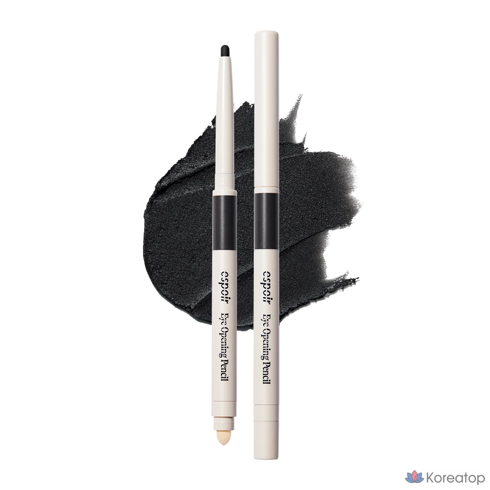 Карандаш для глаз Espoir Eye Opening Pencil Liner, оттенок Washed Black, 0.3 г, 1 шт., фото 2