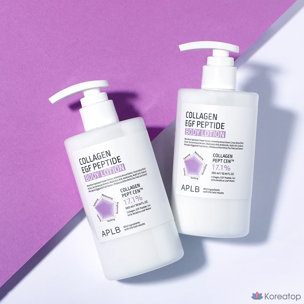Боди-лосьон APLB Collagen EGF Peptide Body Lotion, 300 мл, 1 шт.