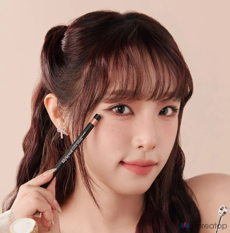 Подводка для глаз Lilybyred Starlight Eyes Nine to Nine Slim Gel Eyeliner, оттенок 06 Ginger Milk Tea, 0.14 г, 1 шт., фото 3