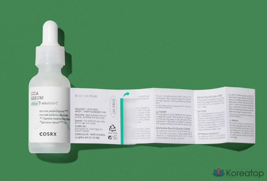 Сыворотка COSRX Pure Fit Cica Serum, 30 мл, 1 шт.