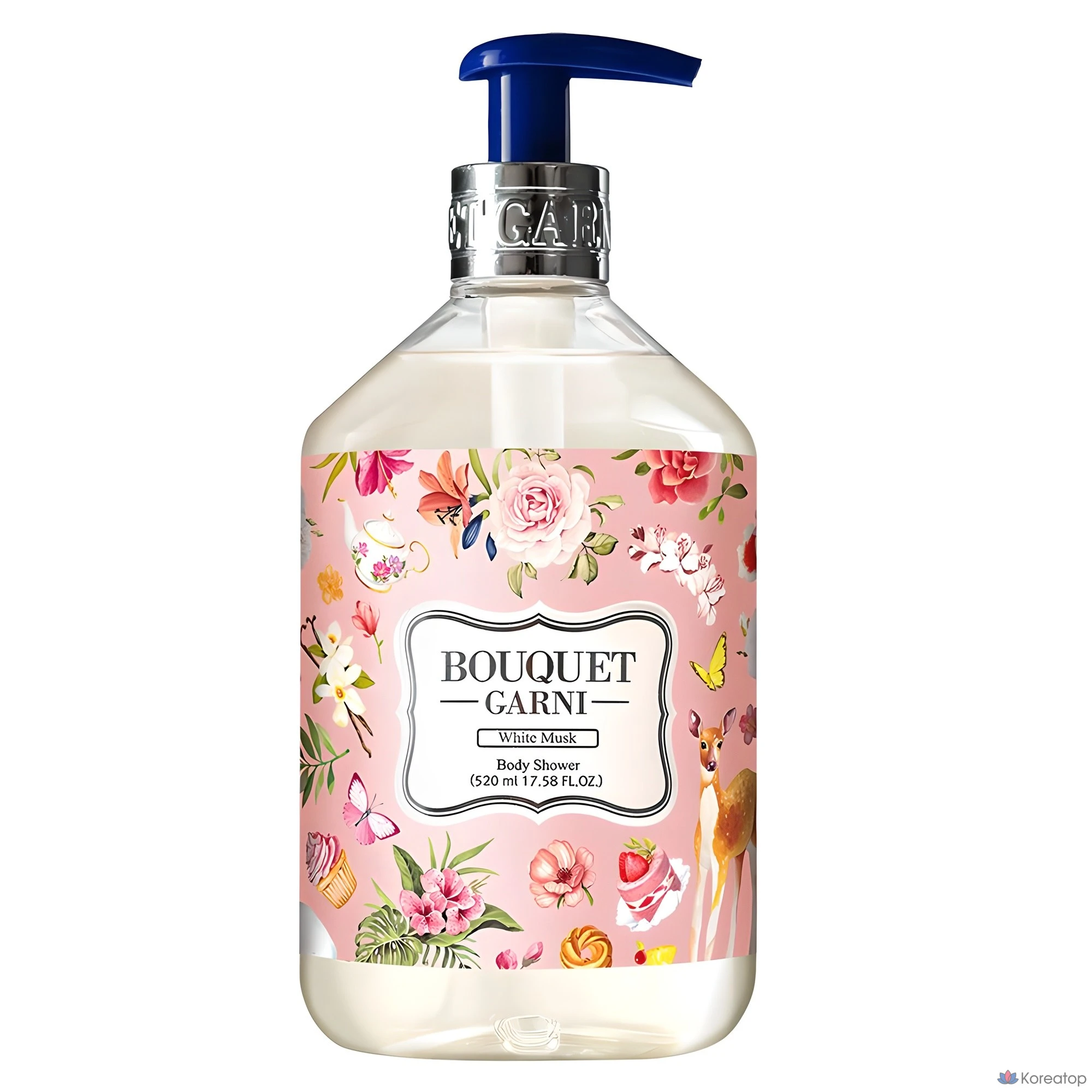 Гель для душа Bouquet garni Fragranced Body Wash White Musk, 520 мл, 1 шт.