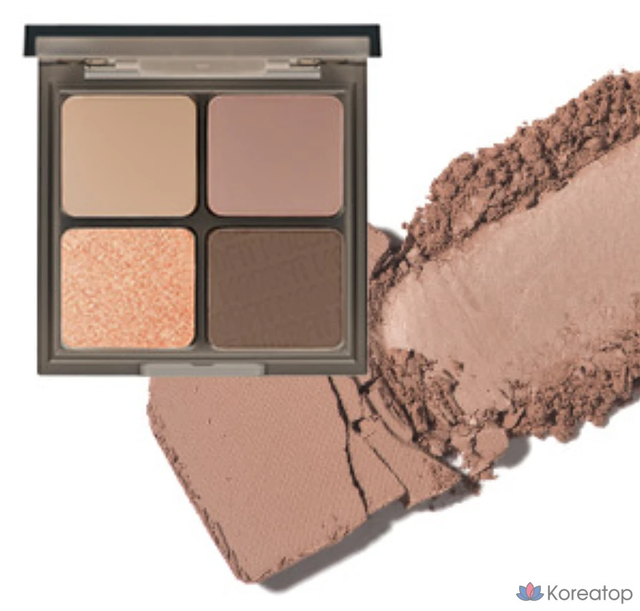 Тени для век MERZY Mood Fit Shadow Palette, оттенок S3 Drawzy Nude, 1 шт., фото 5