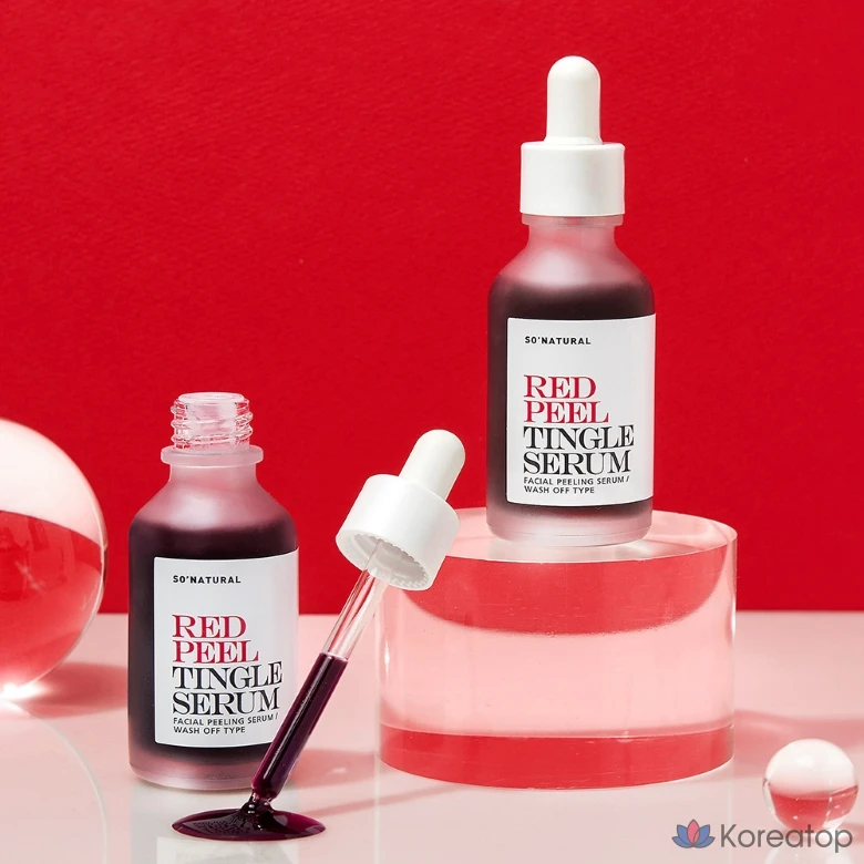 Сыворотка So Natural Red Peel Tingle Serum, 35 мл, 1 шт., фото 3
