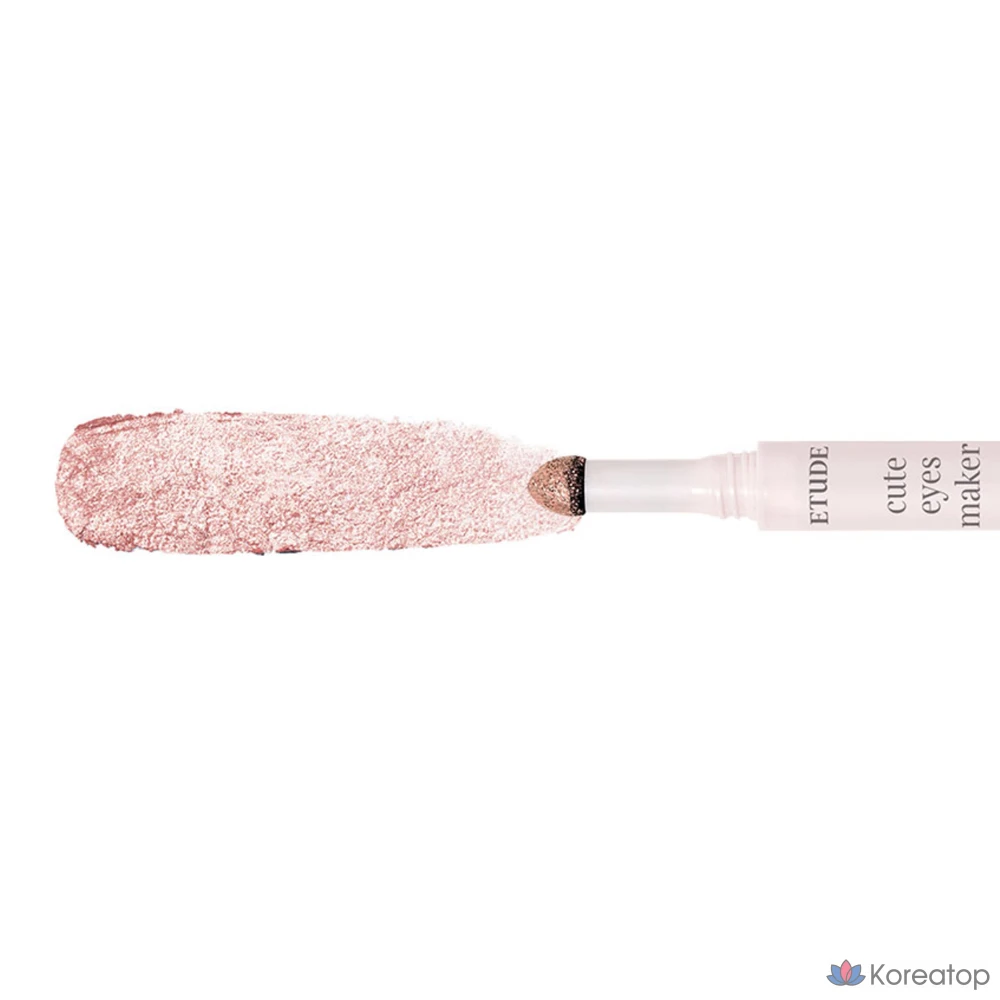 Подводка для глаз Etude House Aegyo Sal Maker Liner 0.1g + Glitter 0.5g, оттенок Rose Shimmer, 1 шт.