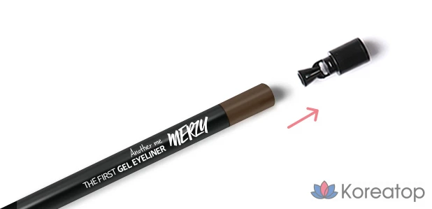 Подводка для глаз MERZY The First Gel Eyeliner, оттенок G14 Crimson, 0.5 г, 1 шт., фото 2