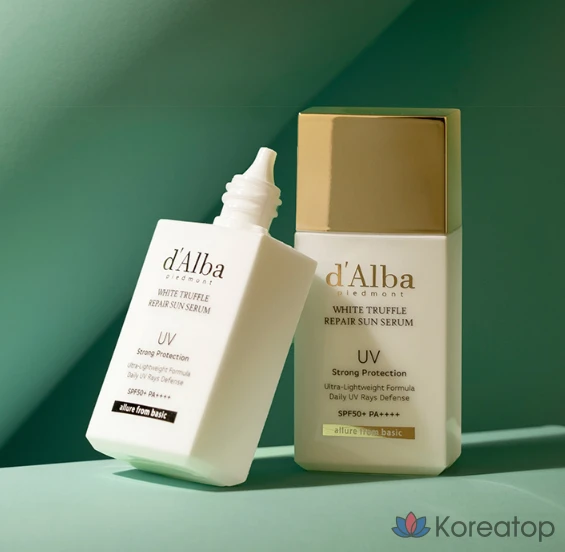 Солнцезащитный крем d'Alba White Truffle Repair Sun Serum SPF50+ PA++++, 35 мл, 1 шт.