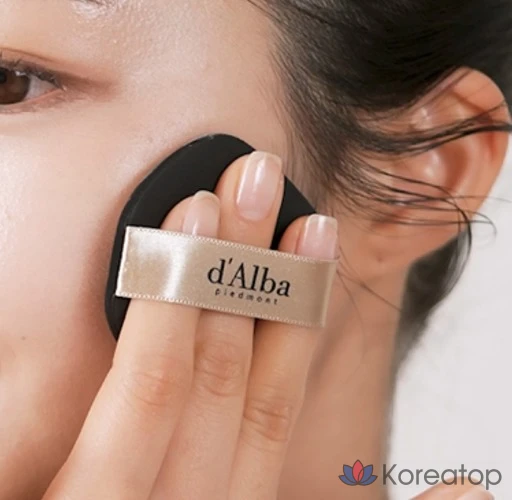 Кушон d'Alba Skin Fit Grinding Serum Cover Pact, оттенок 21, 20 г, 1 шт., фото 7