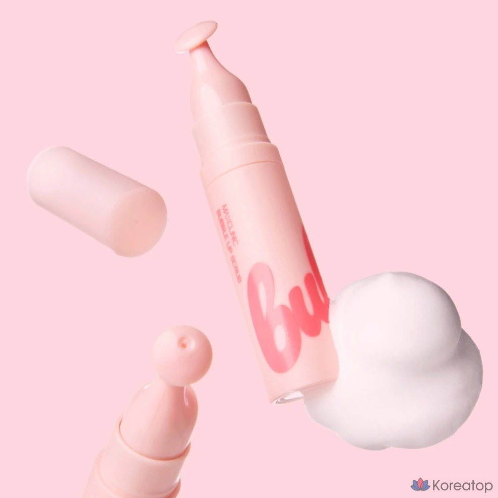 Скраб для губ MAXCLINIC Bubble Lip Scrub, 7 мл, 1 шт.