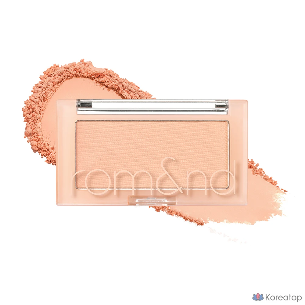 Блушер для щек ROM&ND Better Than Cheek Blusher, оттенок W03 Apricot Milk, 4 г, 1 шт.