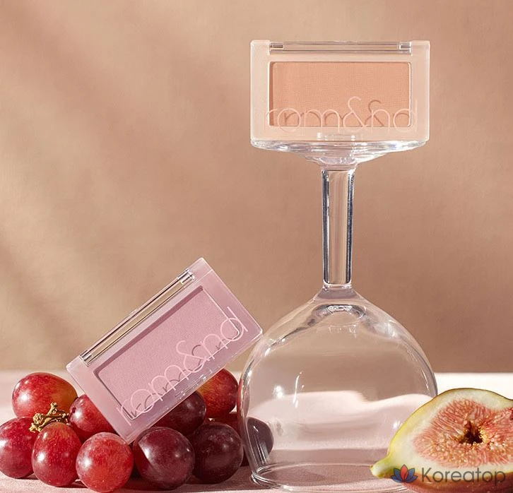 Блушер для щек ROM&ND Better Than Cheek Blusher, оттенок W03 Apricot Milk, 4 г, 1 шт., фото 4