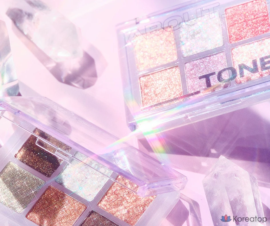 Тени для век ABOUT TONE Oh My Glitter Pop Eyeshadow, оттенок 02 My Fairy, 1 шт.