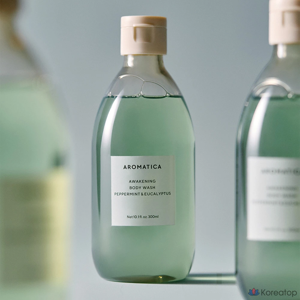 Гель для душа Aromatica Awakening Body Wash Peppermint Eucalyptus, 300 мл, 1 шт.