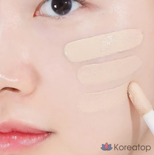 Консилер Luna Long Lasting Full Cover Big Concealer, оттенок 1 Vanilla, 40 г, 1 шт., фото 8