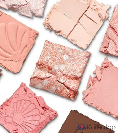 Палитра для век Holika Holika My Fave Mood Eye Palette, оттенок Shell On The Beach, 1 шт., фото 2