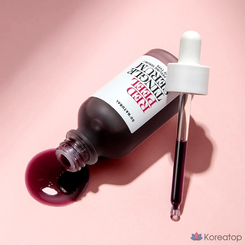Сыворотка So Natural Red Peel Tingle Serum, 35 мл, 1 шт., фото 4