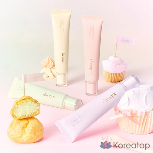 Корректирующая база под макияж Dasique Correcting Sun Base, оттенок 04 Pure Lavender, 30 мл, 1 шт.