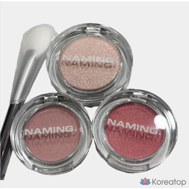 Пудра-румяна NAMING Fluffy Powder Blush, оттенок FEEG, 1 шт.