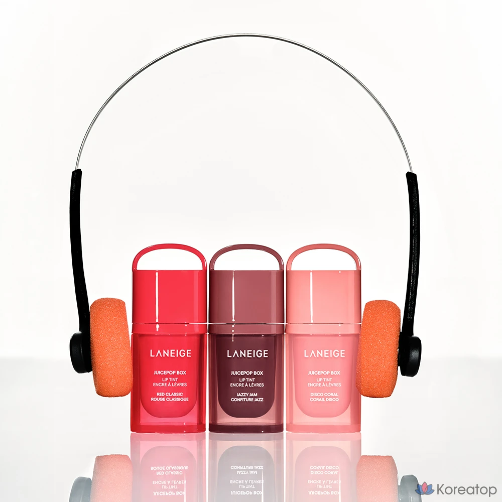 Тинт для губ LANEIGE Juice Pop Box Lip Tint, оттенок 6 Red Classic, 4.5 г, 1 шт., фото 6