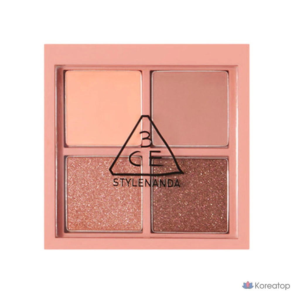 Палитра теней для век 3CE Mini Multi Eye Color Palette, оттенок Side by Side, 1 шт.