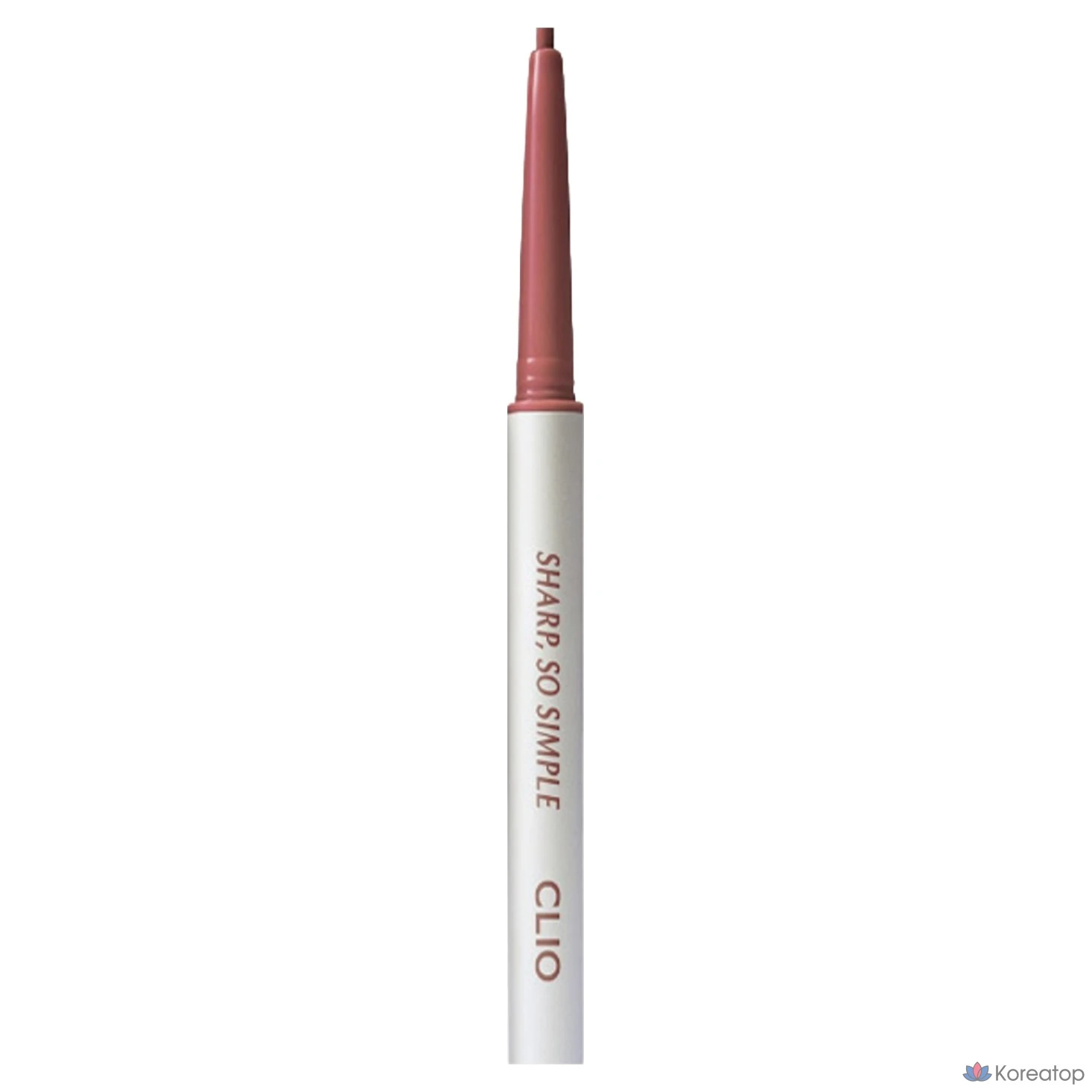 Карандаш для глаз Clio Sharp So Simple Waterproof Pencil Liner, оттенок 008 Coral, 0.14 г, 1 шт., фото 9