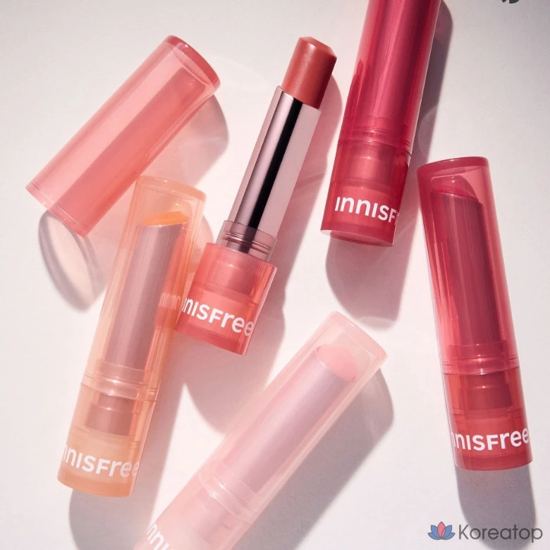 Тинт-бальзам для губ Innisfree Dewy Tint Lip Balm, оттенок 1 Baby Pink, 3.2 г, 1 шт.
