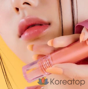 Тинт для губ Etude House Glow Fixing Tint, оттенок 01 Pure Coral, 1 шт., фото 4